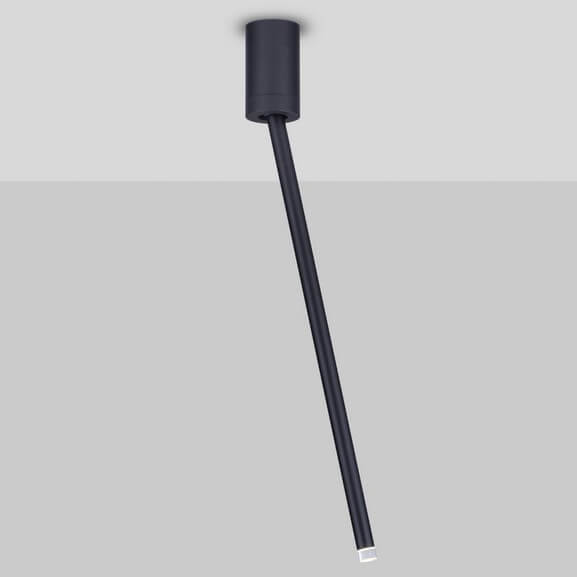 Jadalniana lampa sufitowa ABAPO LE44697 LED 4W 3000K regulowana tubka czarny