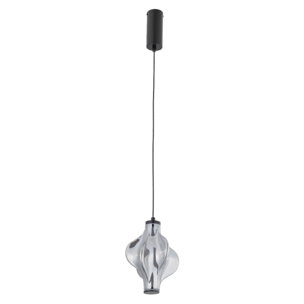 Lampa wisząca do sypialni Elva 18213 LED 8W 3000K nad stół czarny grafitowy
