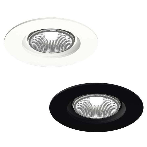 Oczko LAMPA sufitowa TOKIO 7383 Shilo podtynkowa OPRAWA ruchoma okrągła wpust biały