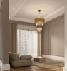 LAMPA wisząca VOGUE P0283 Maxlight glamour OPRAWA kryształowa zwis sople crystal złote przezroczyste