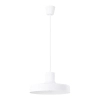 Owalna lampa wisząca BILO SL.1702 biała metalowa 1xE27