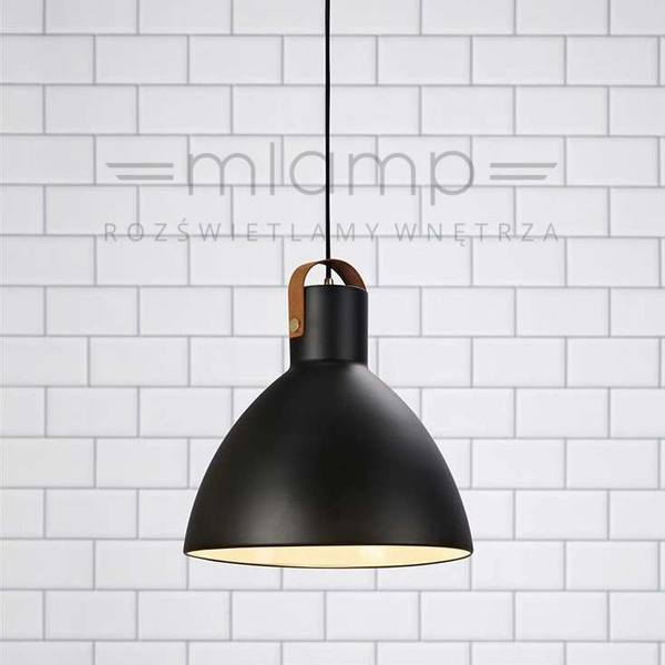 LAMPA wisząca EAGLE 106550 Markslojd metalowa OPRAWA zwis kopuła czarna
