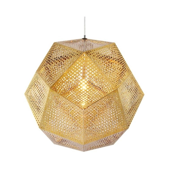 Lampa wisząca Futuri star ST-5001 L GOLD L Step gemoetryczna złota