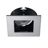 Wpuszczana lampa sufitowa Relio DL-101D/SY kwadratowa metalowa srebrna