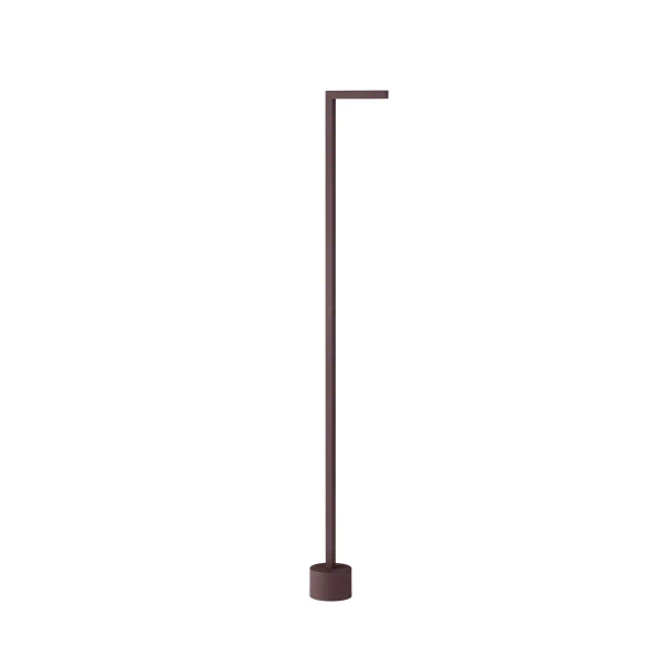 Stojąca lampa na taras BERENDA LE75142 LED 5W 3000K IP65 rdzawy