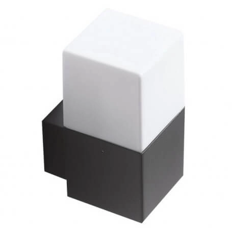 Elewacyjna lampa ścienna SORANO AZ4357 Azzardo czarny IP54 biały