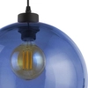 Molekułowa lampa wisząca Cubus 3174 TK Lighting kula szklana granatowa
