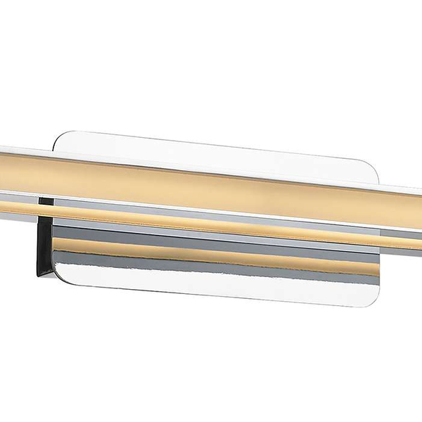 Kinkiet LAMPA ścienna SCARLETT MB1279M Italux metalowa OPRAWA listwa LED 8W 3000K galeryjka chrom