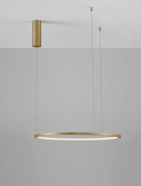 Lampa wisząca TOLUCA LE42777 LED 36W 3000k okrągła nad łóżko złota