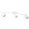 Nowoczesna lampa przysufitowa Mila 3 41348 tuby podłużna biały