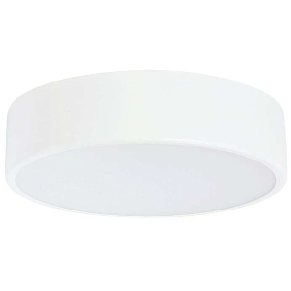Plafon metalowy Cleo 137623620682 TEAM LED 24W 3000K okrągła lampa sufitowa biała
