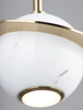 Lampa wisząca URANOS P0413 marmurowa LED 1,5W 3000K planeta biała złota