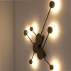Kinkiet ścienny Clex MW1133-90 Step LED 18W 3000K industrialny czarny