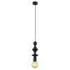 Glamour pojedyncza lampa zwis Tower 10871 nad stół czarny