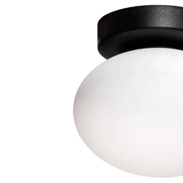 Lampa sufitowa owalna Omi 1188 zumaline do jadalni biała czarna