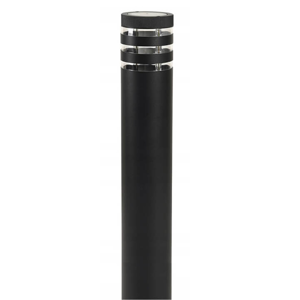 Zewnętrzny słupek okrągły SLP8005 lampa outdoor czarna
