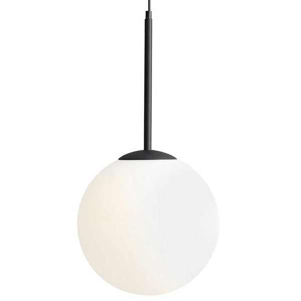 Modernistyczna lampa wisząca BOSSO 1087G1 Aldex szklana kula
