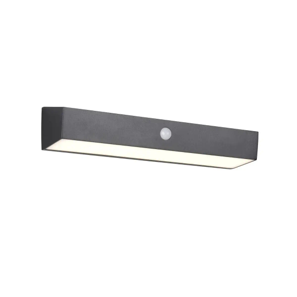 Kinkiet zewnętrzny z czujnikiem SILVES R23306102 LED 6W 4000K IP44 czarny