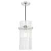 Kryształowa lampa wisząca Eltham ELT0138-EH Dar Lighting kryształ srebrna