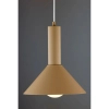 Wisząca lampa stożek VITRUM kaszmirowa 1xE27 nad stół 41544