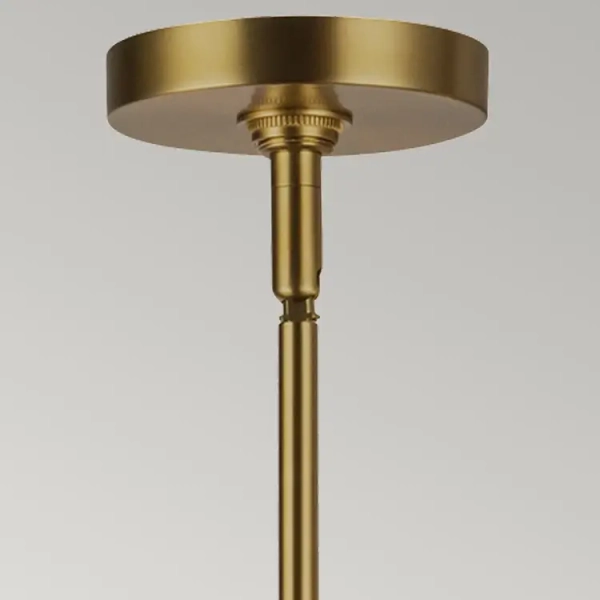 Designerski żyrandol Sylvia ALM-SYLVIA4-BG-CL do salonu złoty