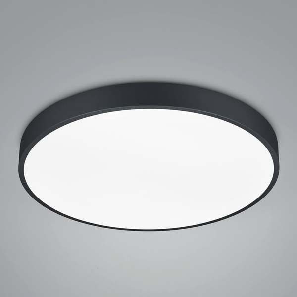 Sufitowa lampa okrągła WACO 627415032 LED 52W 2300-4000K do jadalni czarna