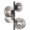 Biurkowa lampka Riha 56133-4T do gabinetu czarna grafitowa