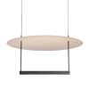 Wisząca lampa owalna Ambience MOD280PL-L30B3K1 czarna 30W 3000K ściemnialna