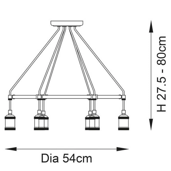 Salonowa lampa wisząca retro Hal 99914 nad stół antyczny mosiądz
