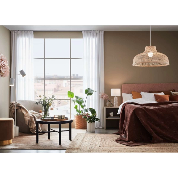 Ekologiczna LAMPA wisząca BALI 107984 Markslojd ratanowa OPRAWA zwis naturalny