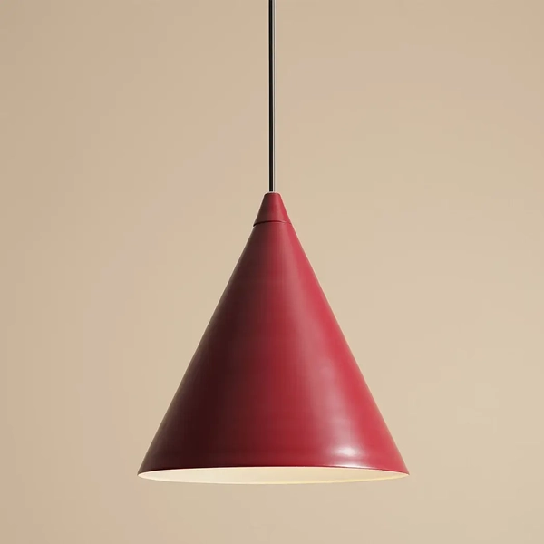 Jadalniana lampa wisząca Form 1108G15 Aldex nad stół metalowa czerwona