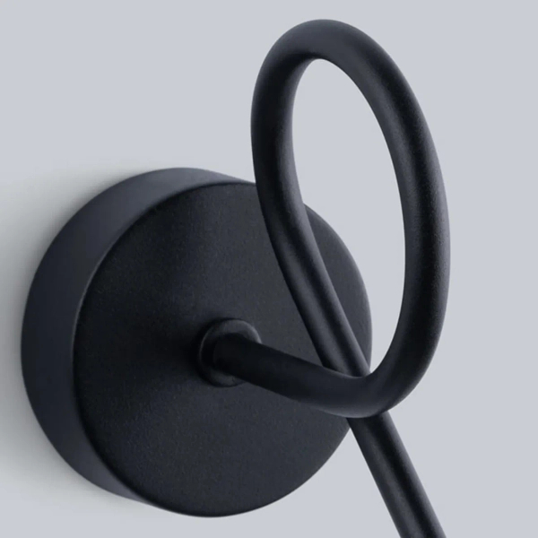 Lampa ścienna ARTEMIS SL.1108 czarna industrialna druciana E14