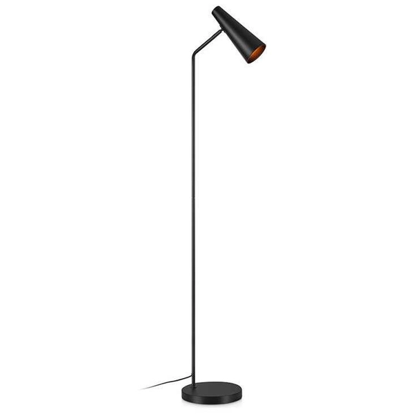 Stojąca LAMPA podłogowa PEAK 107900 Markslojd metalowa OPRAWA regulowana tuba czarna