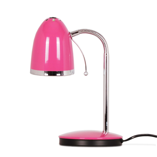 Dziecięca lampka na biurko Kajtek K-MT-200 nowoczesna różowa