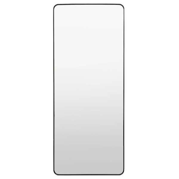 Minimalistyczne lustro Holworth 5056693546764 stojące czarny
