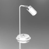 Loftowa lampa biurowa JOKER MLP7751 na biurko biało srebrna