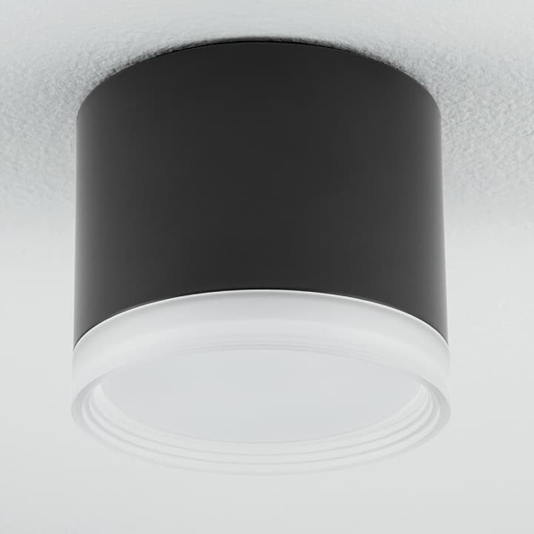 Lampa punktowa natynkowa Silba 10477 Nowodvorski okrągła tuba czarna