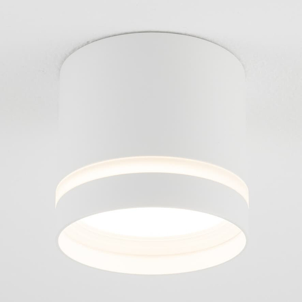 Lampa sufitowa tuba Cres 10478 Nowodvorski punktowa okrągła biała