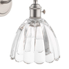 Lampa ścienna dzwonek Hadano HAD0761-11 szklana chrom przezroczysty