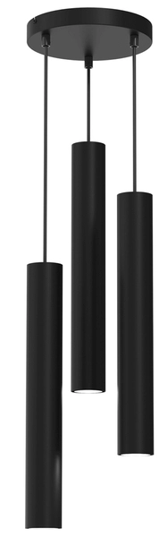 Lampa wisząca Hudson MLP8793 podłużna kaskada czarna