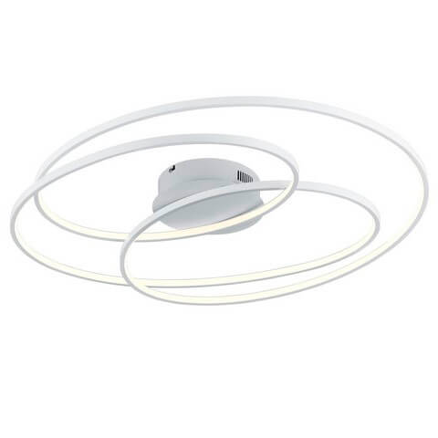 Sufitowa lampa spiralna GALE 673918031 LED 50W 3000K do salonu biały