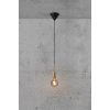 Wisząca lampa do sypialni Paco 2112053035 na kablu mosiądz