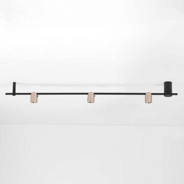 Sufitowa lampa do salonu BULOBU LE44762 LED 21W 3000K tubki złoty czarny