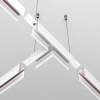 Natynkowy łącznik-T magnetyczny metalowy Exility TRA034CT-41W-DE biały