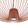 Wisząca lampa druciana PUMPKIN 11494 salonowa terakota
