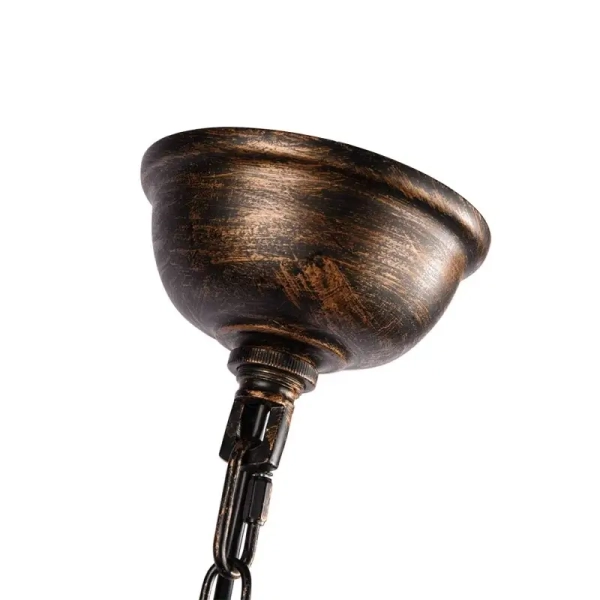 Lampa wisząca szklana Capolavoro ABR-LW-CAPO1 witrażowa kolorowa