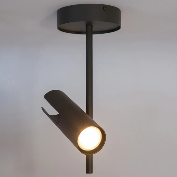 Salonowa lampa sufitowa Leda 1 41145 regulowana ciemnoszara