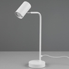 Biurkowa LAMPKA stojąca VANTOS  DL131512400 Trio metalowa LAMPA stołowa regulowana biała