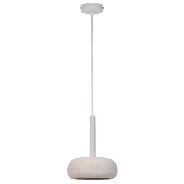 Wisząca lampa do sypialni Otto S 1 41400 zwis kula ceramiczna beżowy