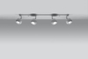LAMPA sufitowa SL.0441 regulowana OPRAWA listwa SPOT kule balls białe